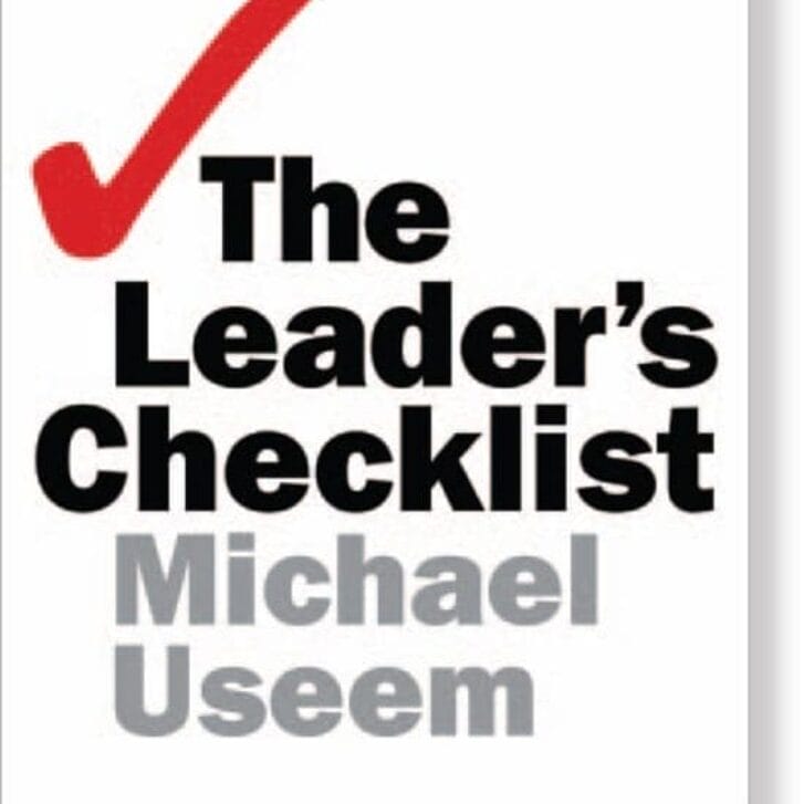 'The Leader's Checklist'