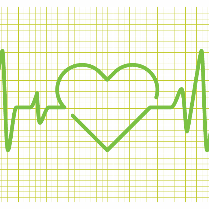 Illustration of a heart monitor.