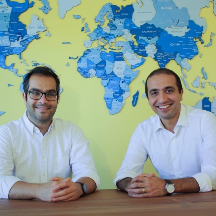 Zebel co-founders Ramtin Kermani and Hamid Hajian.