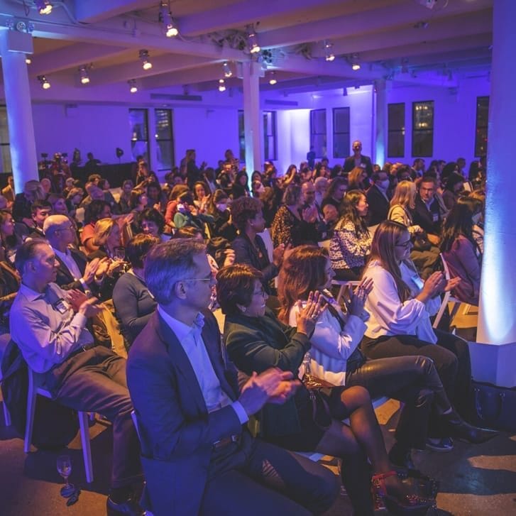 Attendees at a Wharton Impact Tour event in New York in May.