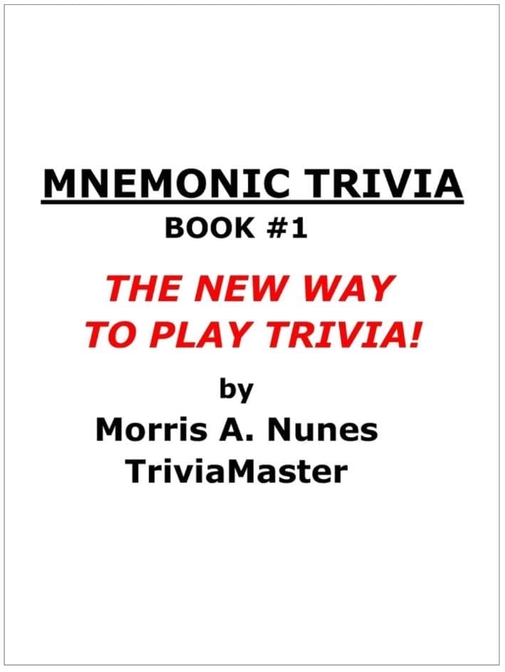 Book cover for Mnemonic Trivia.