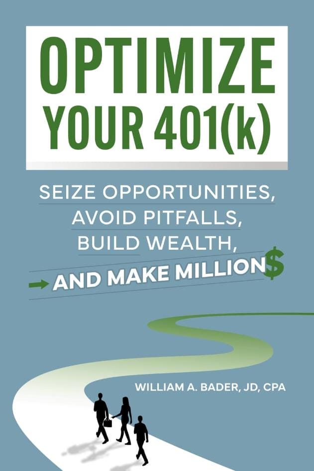 Book cover for Optimize Your 401(k).