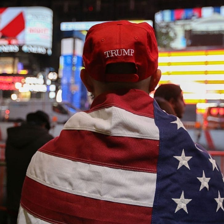 Trump Surfed to Victory Riding a Big Political Wave
