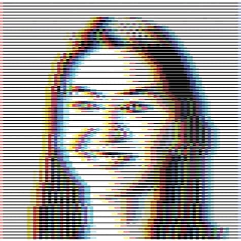 Illustrated portrait of Claire Ching.