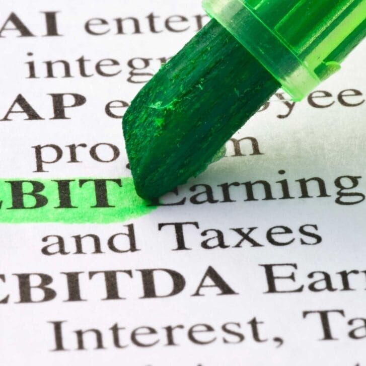 Green highlighter marking 